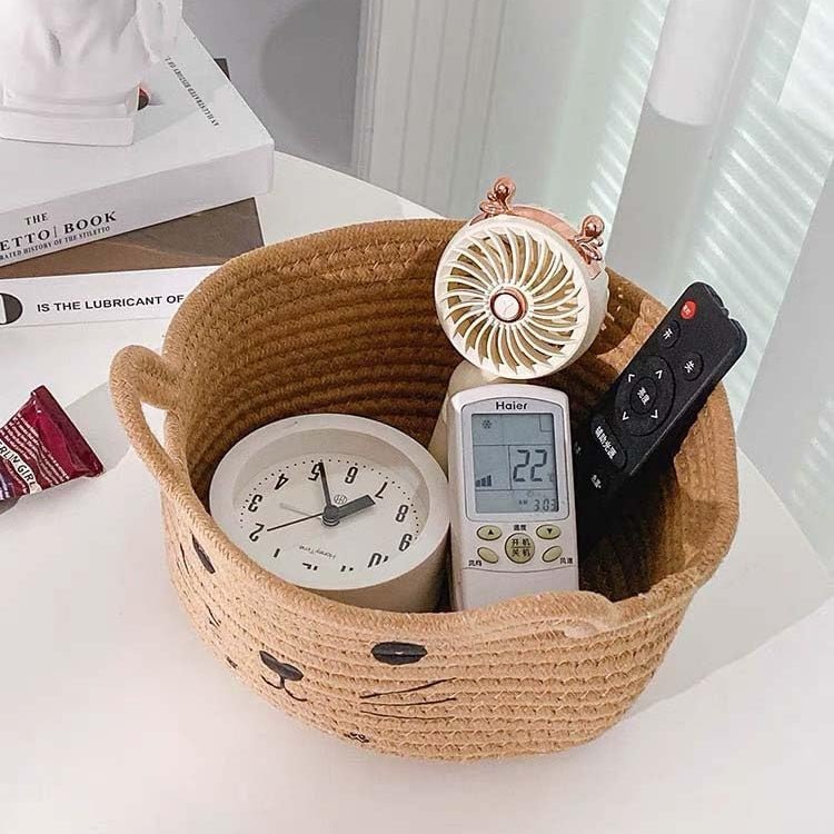 Paniers de Rangement - CottonStorageBaskets™ - Marron - Bien chez soi