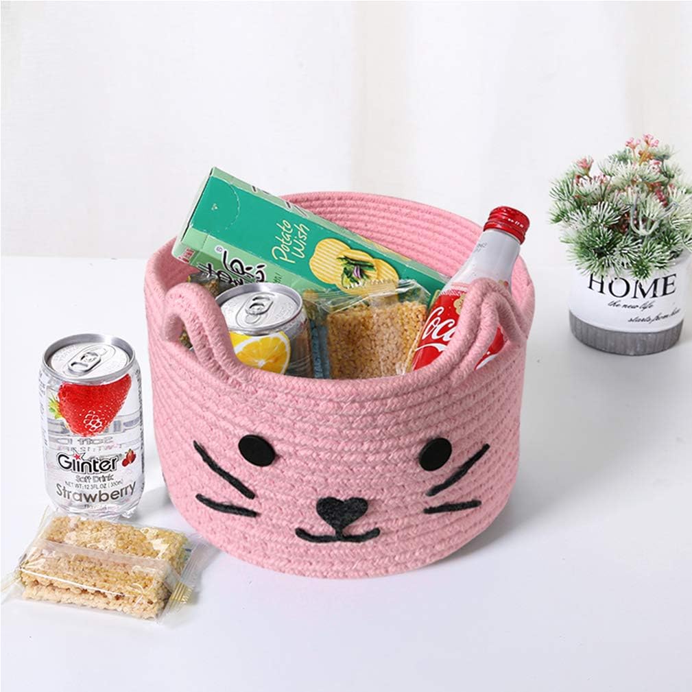 Paniers de Rangement - CottonStorageBaskets™ - Rose - Bien chez soi