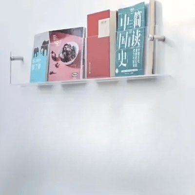 Porte revue mural - ModernStorageRack™ - Transparent - Bien chez soi