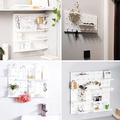 Rangement Mural - WallGrid™ - Blanc - Bien chez soi