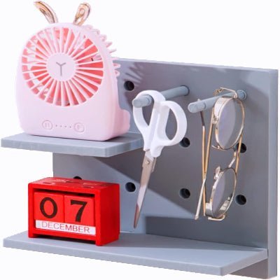 Rangement Mural - WallGrid™ - Gris - Bien chez soi