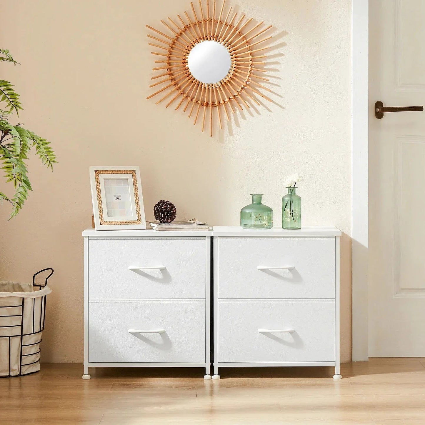 Table de Chevet - JHKCab™ - Blanc - Bien chez soi