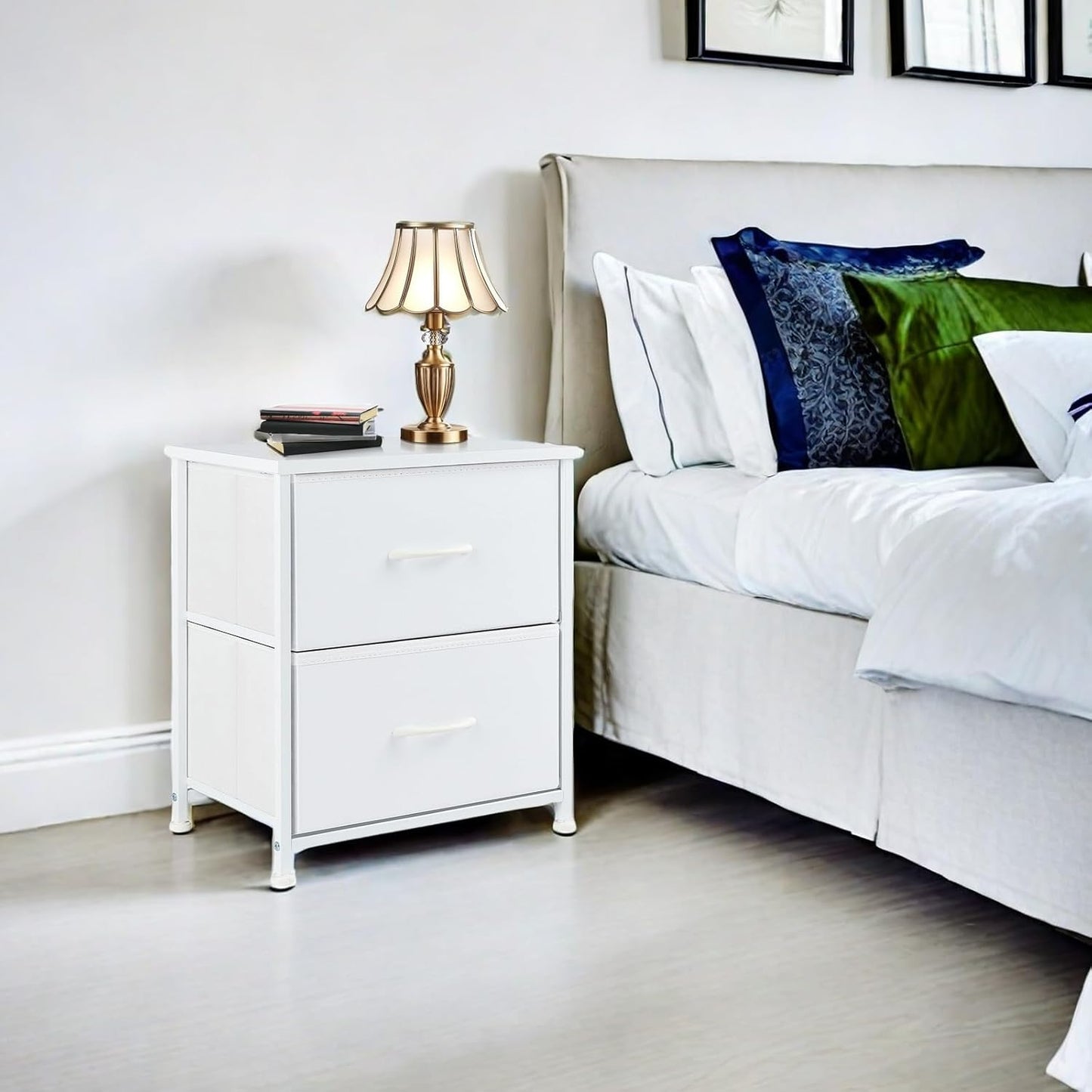 Table de Chevet - JHKCab™ - Blanc - Bien chez soi