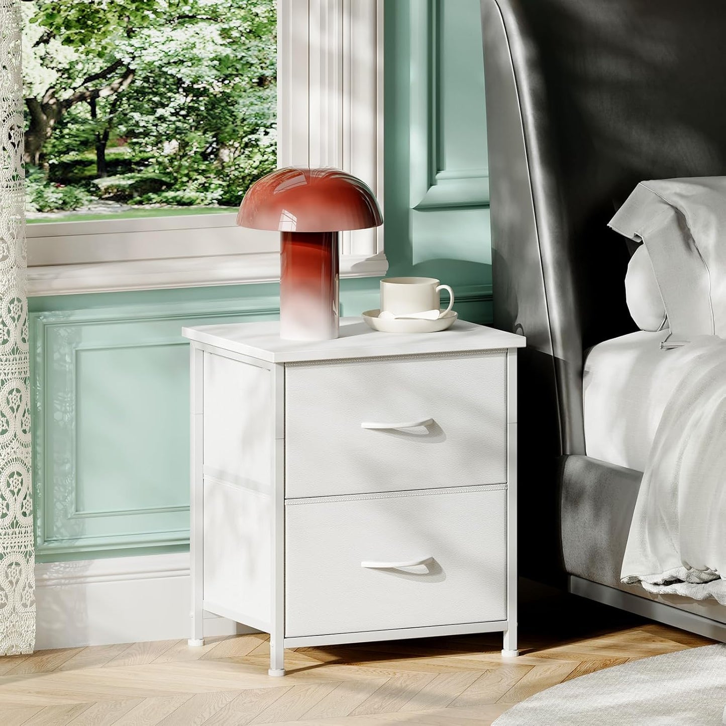 Table de Chevet - JHKCab™ - Blanc - Bien chez soi