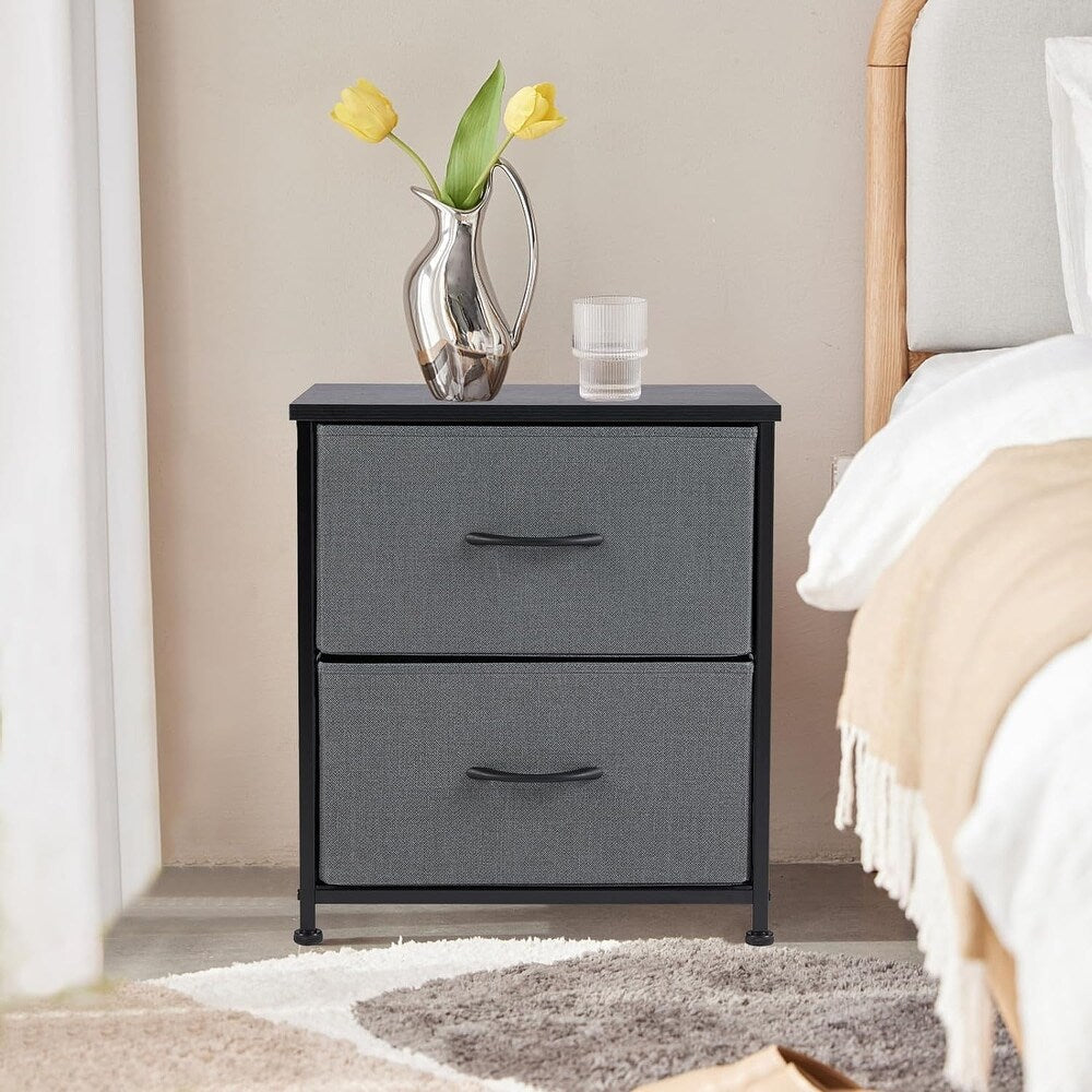 Table de Chevet - JHKCab™ - Gris - Bien chez soi