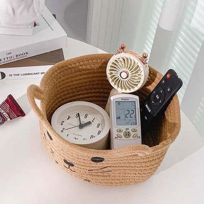 Paniers de Rangement - CottonStorageBaskets™ - Marron - Bien chez soi
