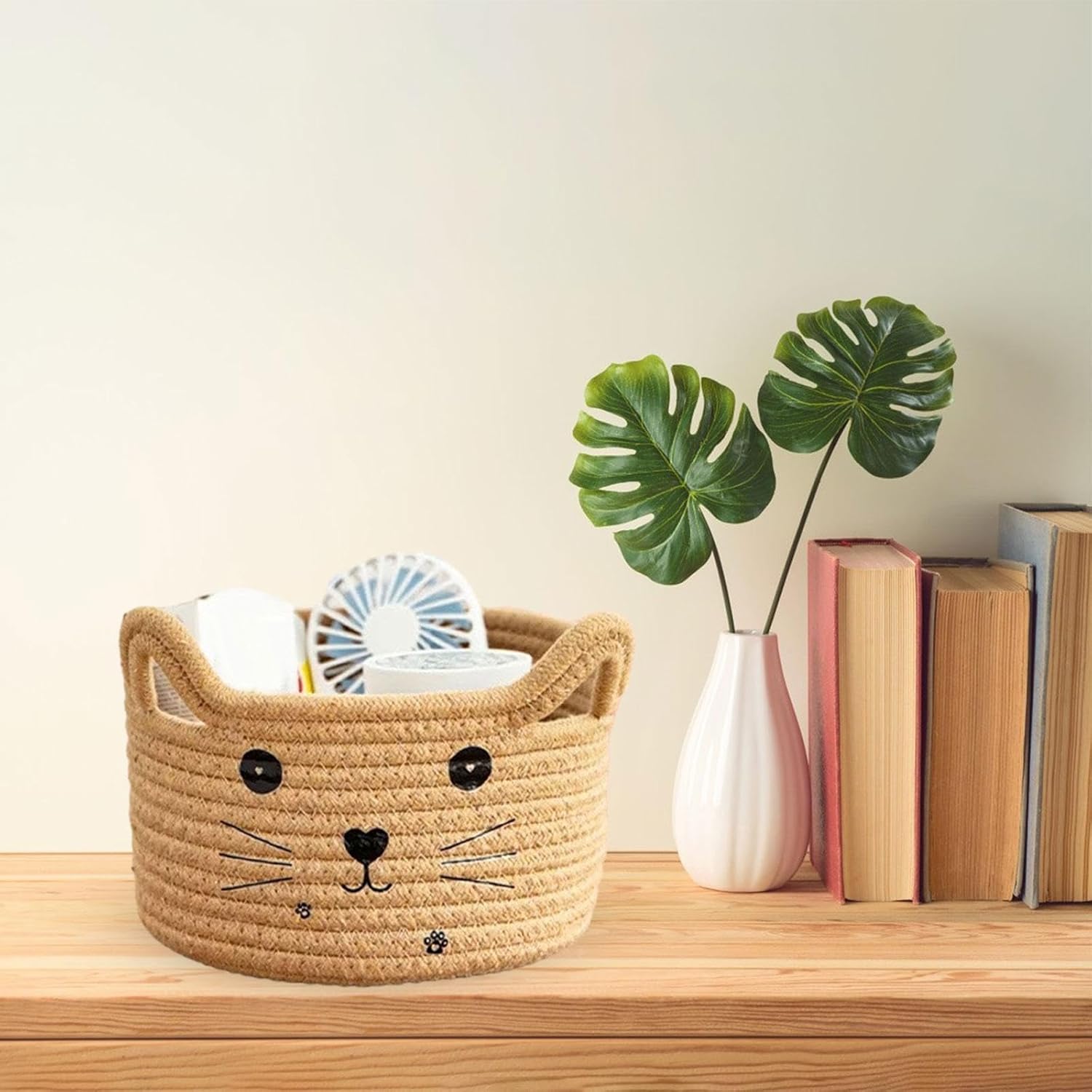 Paniers de Rangement - CottonStorageBaskets™ - Marron - Bien chez soi