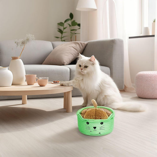 Paniers de Rangement - CottonStorageBaskets™ - Vert - Bien chez soi