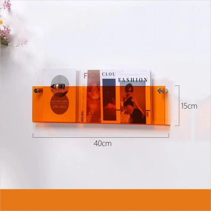 Porte revue mural - ModernStorageRack™ - Orange - Bien chez soi