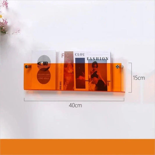 Porte revue mural - ModernStorageRack™ - Orange - Bien chez soi