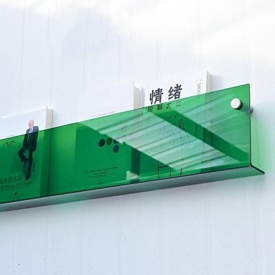 Porte revue mural - ModernStorageRack™ - Vert - Bien chez soi