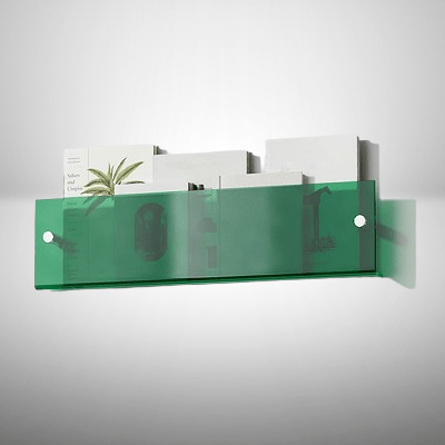 Porte revue mural - ModernStorageRack™ - Vert - Bien chez soi