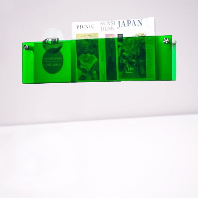 Porte revue mural - ModernStorageRack™ - Vert - Bien chez soi
