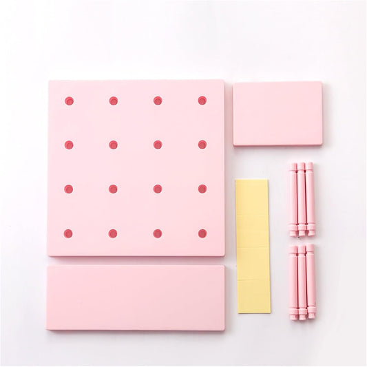 Rangement Mural - WallGrid™ - Rose - Bien chez soi