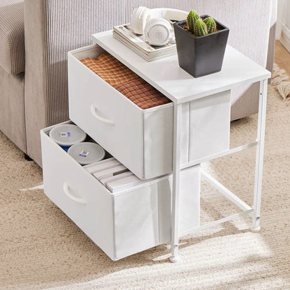 Table de Chevet - JHKCab™ - Blanc - Bien chez soi