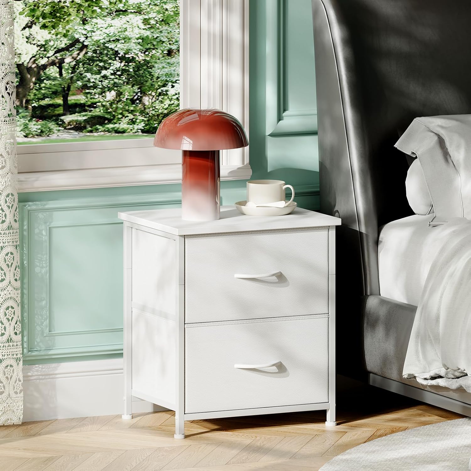 Table de Chevet - JHKCab™ - Blanc - Bien chez soi
