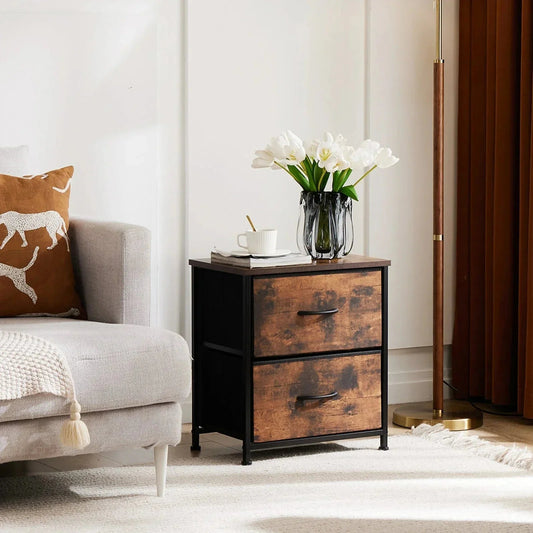 Table de Chevet - JHKCab™ - Brun - Bien chez soi