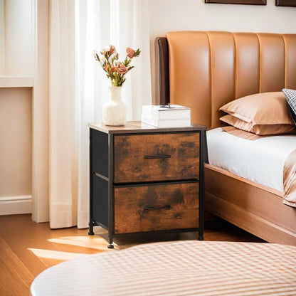 Table de Chevet - JHKCab™ - Brun - Bien chez soi