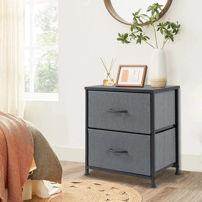 Table de Chevet - JHKCab™ - Gris - Bien chez soi