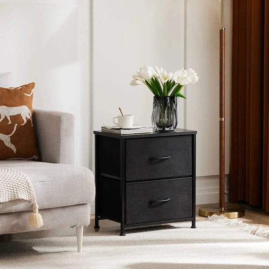 Table de Chevet - JHKCab™ - Noir - Bien chez soi